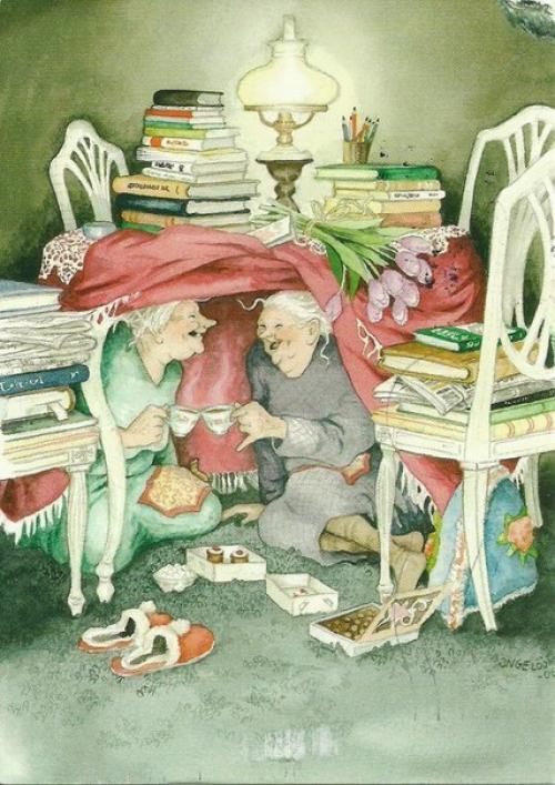 Идеальная старость в картинах Инге лёёк. 04