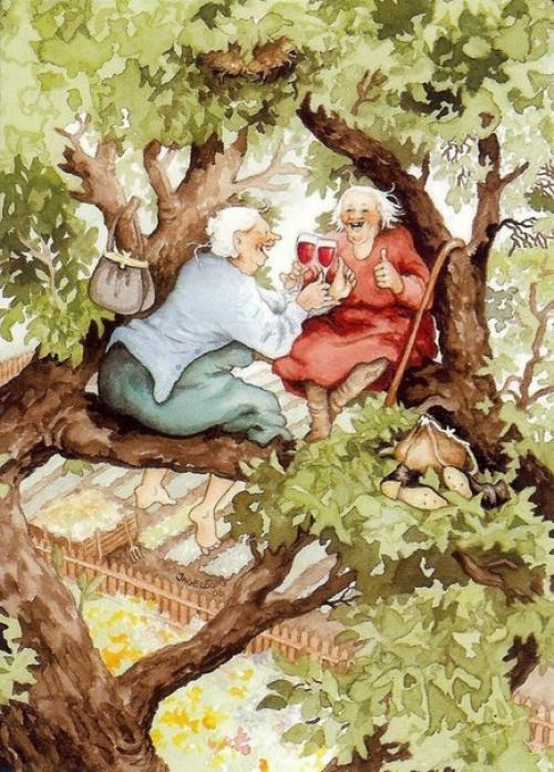 Идеальная старость в картинах Инге лёёк. 05