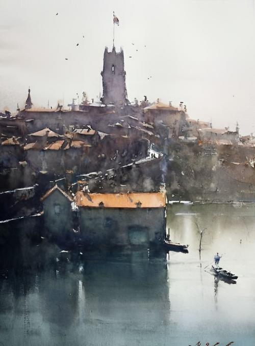 Акварели австралийского художника джозефа збуквич. 06