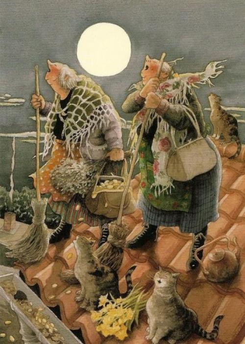 Идеальная старость в картинах Инге лёёк. 01