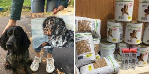 9-Летний паша Абрамов из города Арзамас нижегородской области рисует красивые портреты животных на заказ. 05