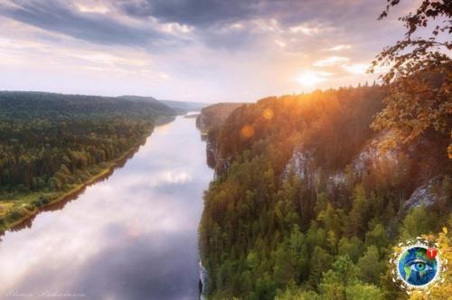 Рeкa ишepa (лeвый пpитoк aмы), epмcкий кpaй. 05