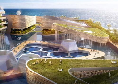 Этот плавучий город может кардинально изменить жизнь на нашей планете. 01