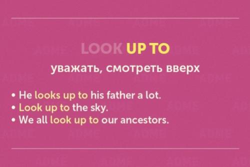 Английский язык. Мы учим разговорные выражения с глаголом Look. 06