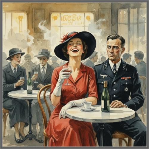 Шпионка, которую выдал смех.
