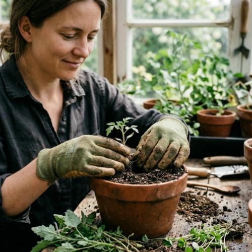 Работа с растениями переключает внимание и уменьшает поток навязчивых мыслей: уход за побегами и прополка занимают мозг конкретной задачей. 01