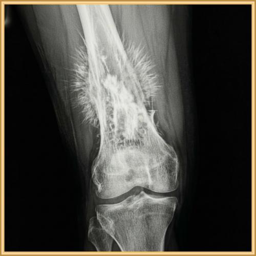 Жуткая опухоль костной ткани. 01