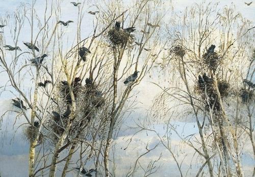 Почему Грачи на самом деле грустная картина Прилетели. 01 Почему Грачи на самом деле грустная картина Прилетели. 01