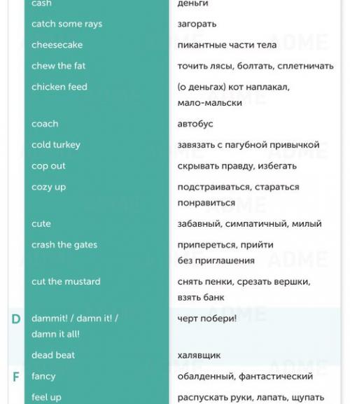 150 выражений из английского сленга. 03