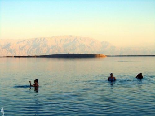 Мертвое море - самое глубокое из соленых озер в мире, простирающееся вдоль границы между Иорданией, израилем и палестинской автономией. 06