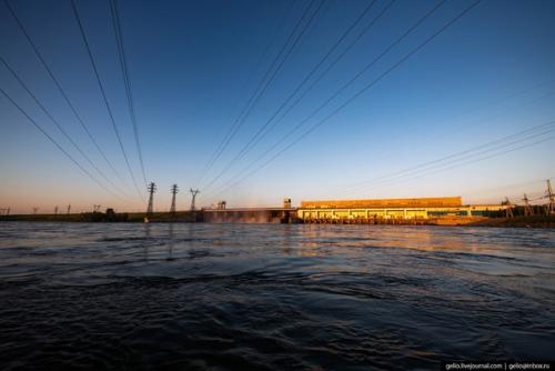 Новосибирская гэс в объективе. 01