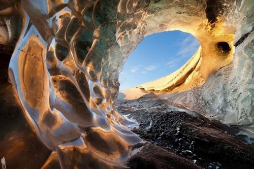 Ледяные пещеры ледника ватнайёкюдль, Исландия. 01 Ледяные пещеры ледника ватнайёкюдль, Исландия. 01