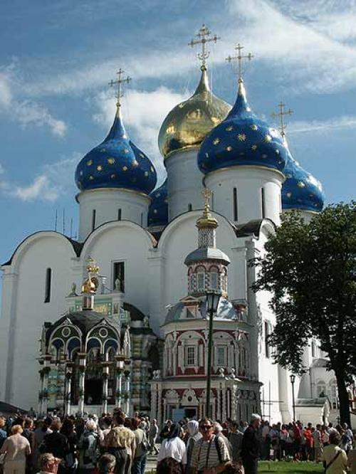 Троице - сергиева лавра, московская область, город сергиев Посад, Россия. 04