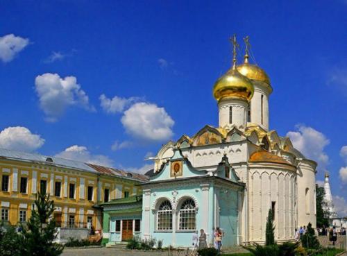 Троице - сергиева лавра, московская область, город сергиев Посад, Россия. 03