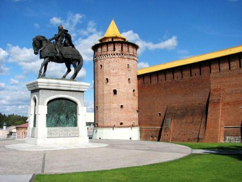Кремль и памятники Коломны, московская область.