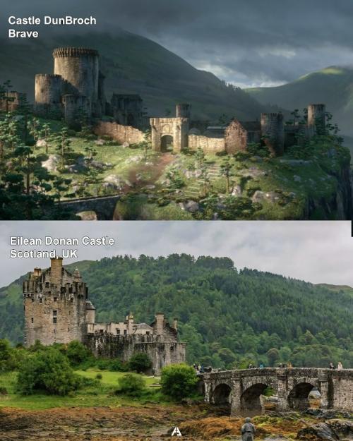 Знаете ли вы, что многие места из вселенной Disney существуют и в реальности? 08