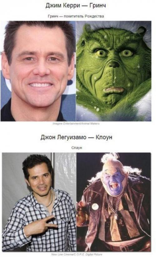 20 известных актеров, которых грим изменил до неузнаваемости. 04