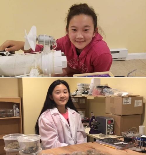 Эту 12-летнюю девочку зовут Анна Ду.