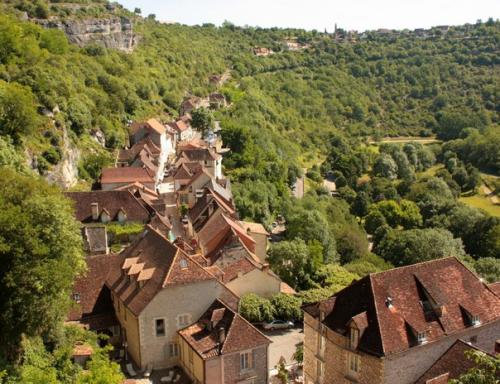 Вертикальная деревня рокамадур (Rocamadour), Франция. 04
