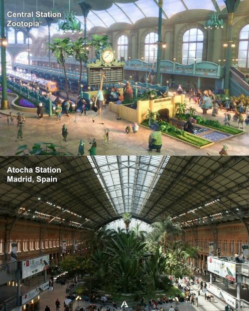 Знаете ли вы, что многие места из вселенной Disney существуют и в реальности? 03