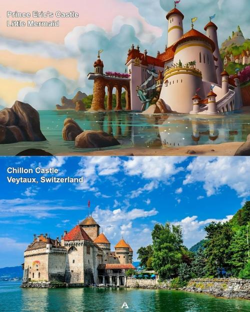 Знаете ли вы, что многие места из вселенной Disney существуют и в реальности? 09