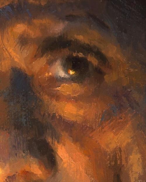 Картина Зимние Сумерки, 2019. 04