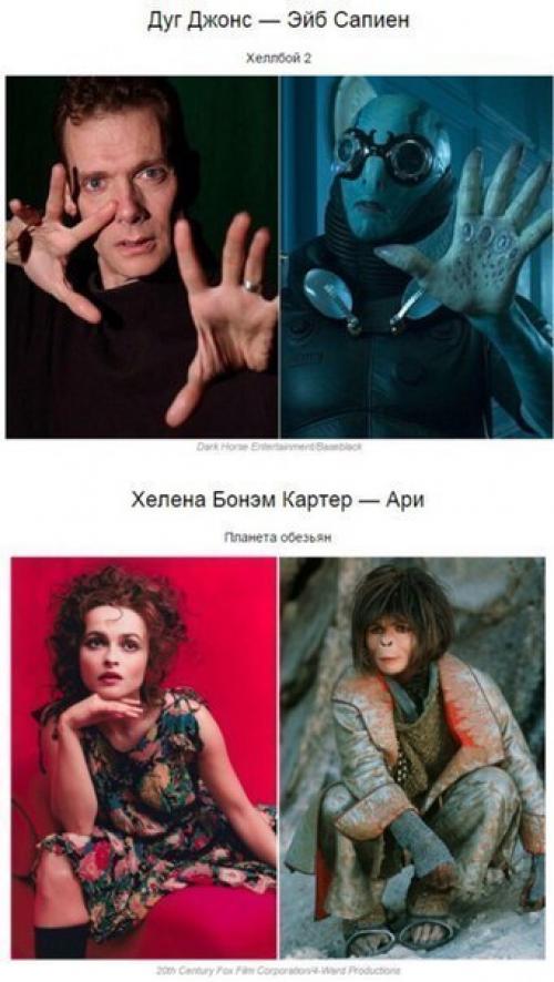 20 известных актеров, которых грим изменил до неузнаваемости. 09