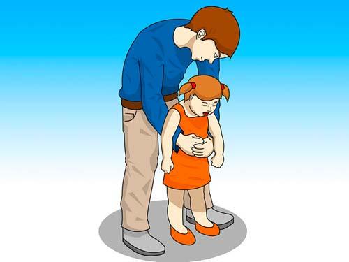 Что делать если ребенок подавился! 06