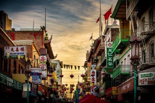 Чайнатаун в Сан-франциско - старейший и самый большой китайский квартал Америки. 04