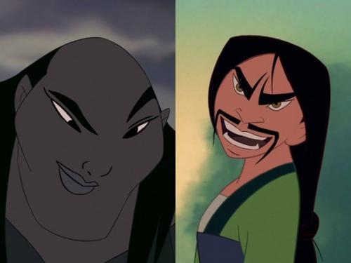 Что будет, если злодеи и герои Disney поменяются лицами. 07