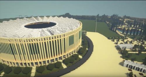 14-Летний школьник за 2 года построил копию Краснодара в Minecraft. 06