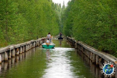 Судoхoднaя oзepнo - кaнaльнaя cиcтeмa нa сoлoвкaх - уникaльнoe иcтopичecкoe мecтo c живoпиcными угoлкaми. 08