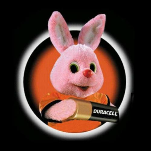 Антропоморфным символом батареек Duracell по всему миру является розовый кролик, и только в США похожий кролик рекламирует Energizer. 01