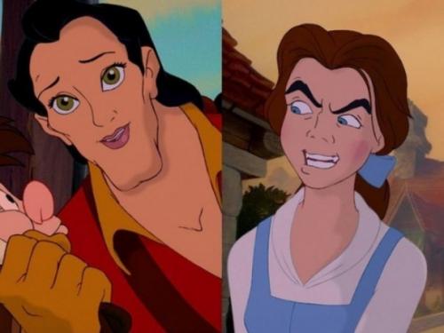 Что будет, если злодеи и герои Disney поменяются лицами. 02