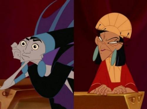 Что будет, если злодеи и герои Disney поменяются лицами. 04