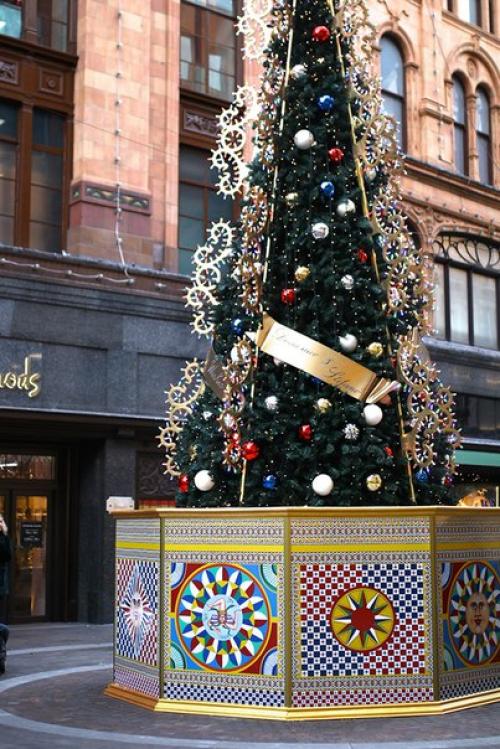 Самые красивые новогодние елки в мире. 02