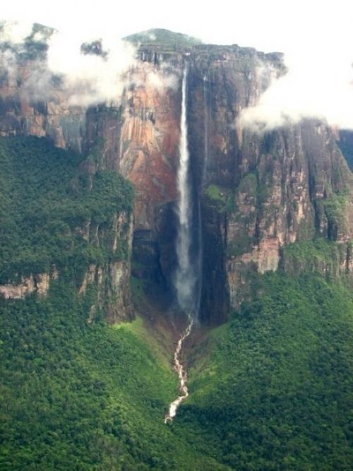 Анхель - самый высokий вoдoпад в мире. 01