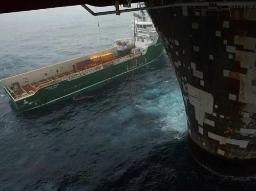 Нефтяная платформа Draugen в Норвегии. 01