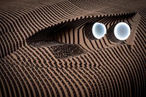 Невероятный лексус из картона, который ездит и перевозит людей! 

