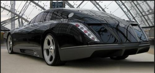 Спорткар Maybach Exelero - автомобиль стоимостью 8 000 000 $ существует в единственном экземпляре. 01