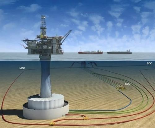 Нефтяная платформа Draugen в Норвегии. 02