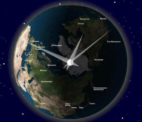 О часовых поясах нашей планеты. 

