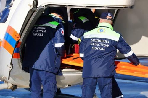 Московская санитарная авиация демонстрирует высокую эффективность в оказании экстренной медицинской помощи. 02