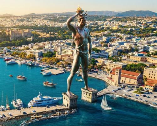 Колосс родосский - куда исчезло знаменитое чудо света. 

