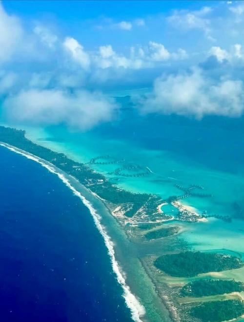 Бора - бора - это не просто точка на карте французской полинезии, это ожившая открытка, которую природа создавала миллионы лет. 02