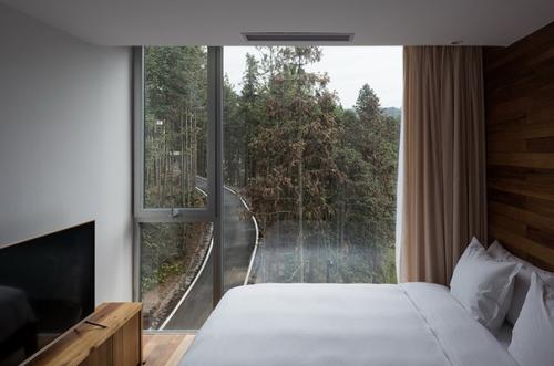 Необычный деревянный мини - отель в Китае. 06