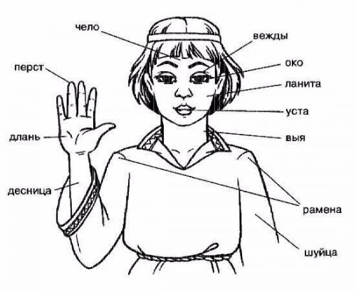 Словарь устаревших слов.

