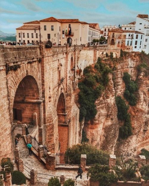 Ронда - город в испанской провинции малага в андалусии. 07