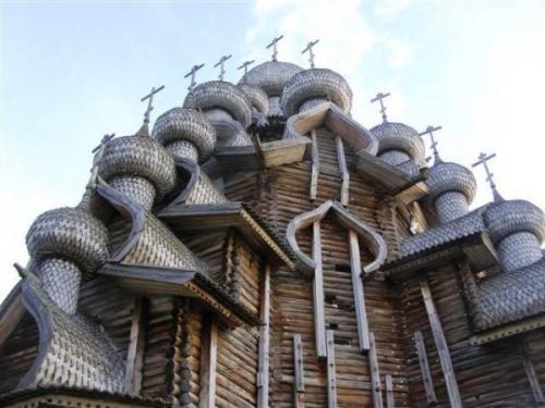 Музей - заповедник Кижи, онежское озеро, республика Карелия, Россия. 03