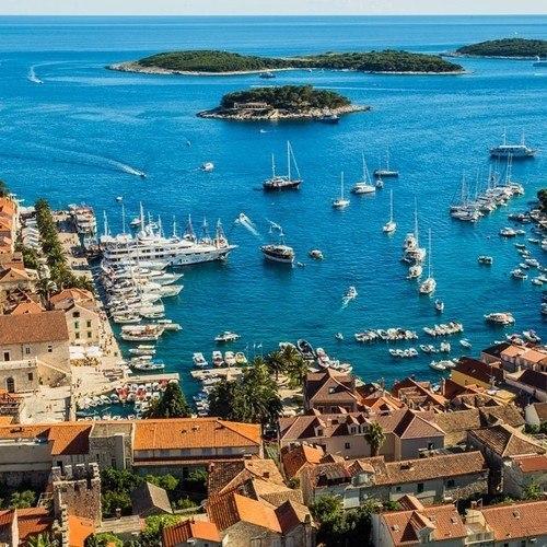 Остров Хвар, Хорватия. 
